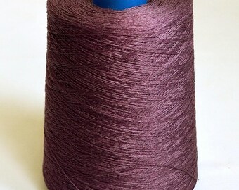 Natural 100% Linen Knitting and Weaving Yarns, 1.1 lb / 500 grams cone, 2 or 3 ply