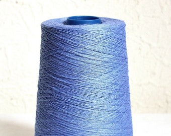 Natural 100% Linen Knitting and Weaving Yarns, 1.1 lb / 500 grams cone, 2 ply