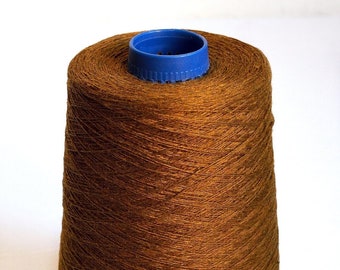 Fils de lin 100 % naturels, cône de 500 g