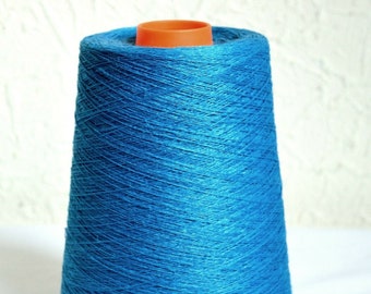 Fils de lin 100 % naturels, cône de 500 g