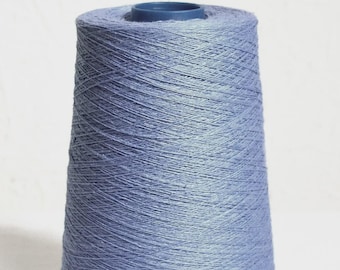 Natural 100% Linen Knitting and Weaving Yarns, 1.1 lb / 500 grams cone, 2 ply