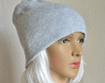 Hand made 100% cashmere women's hat