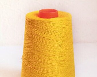Fils 100 % lin naturels, cône de 500 g