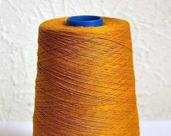 Fils 100 % lin naturels, cône de 500 g / 1,1 livre, 2 épaisseurs