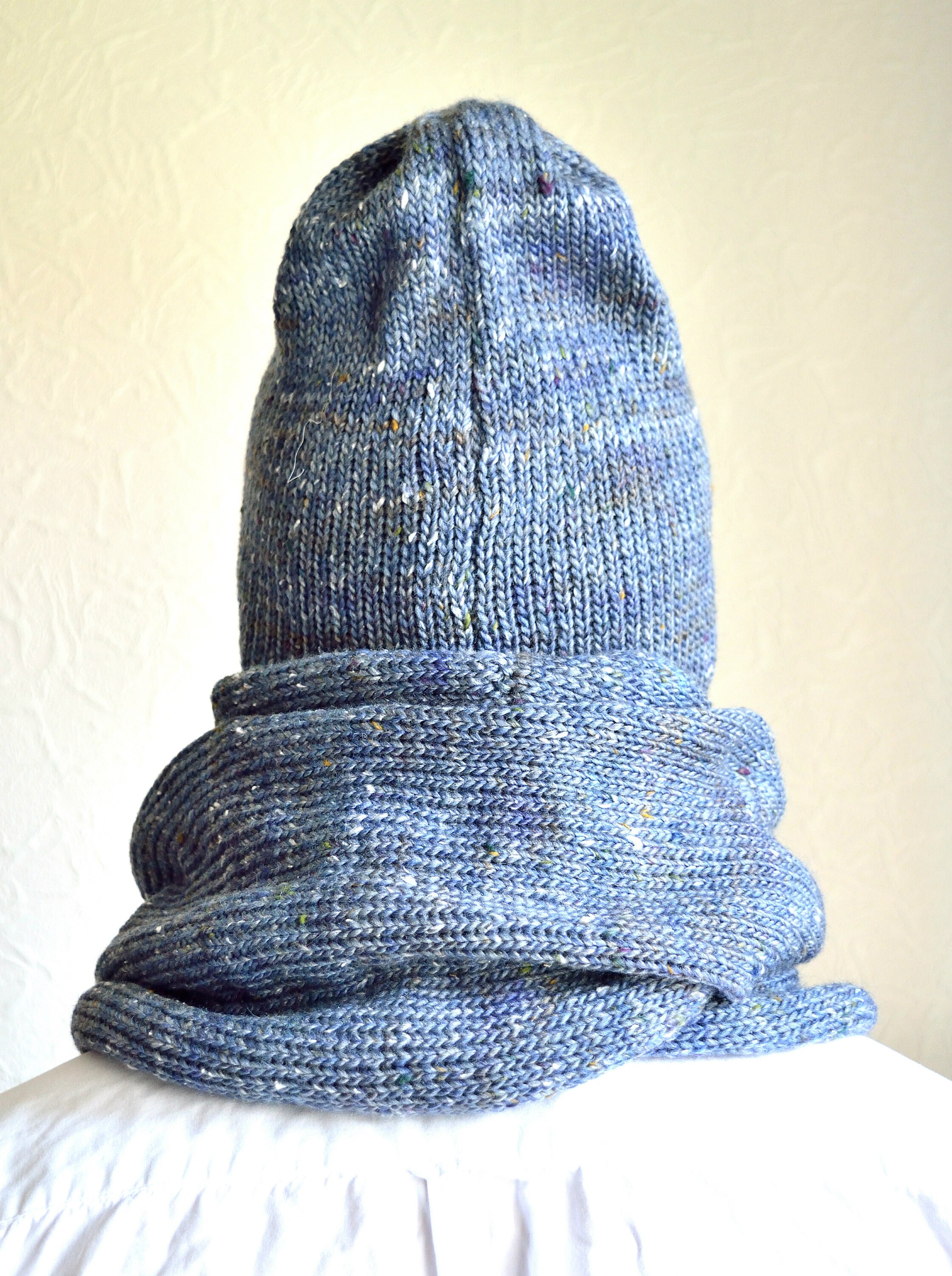 Handmade two sides hat and snood il_fullxfull.1980172096_6suf.jpg main image 2
