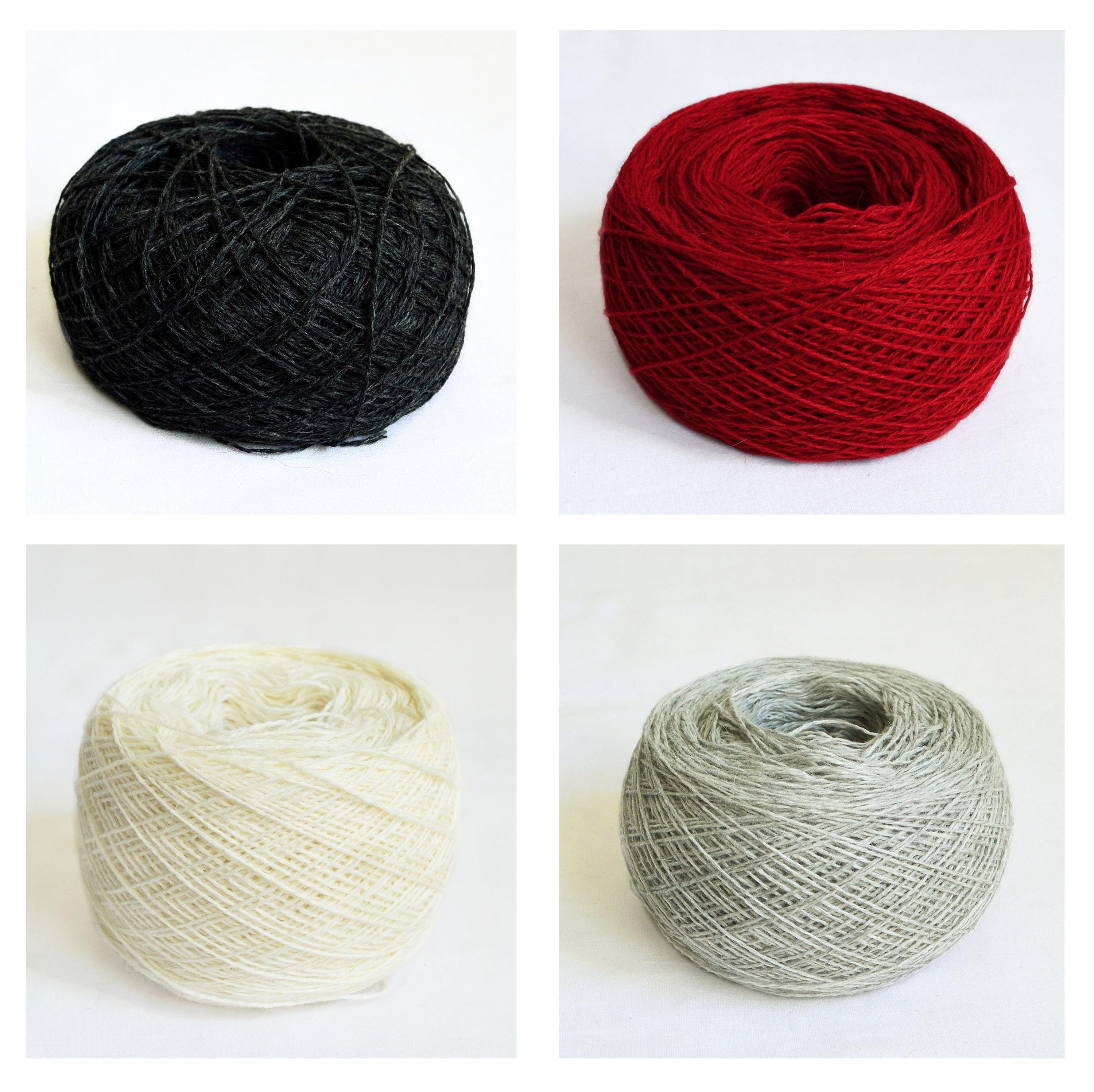 Italian Merino - Angora Knitting Yarn, 50 grams / 1.76 oz balls