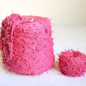 Italian cotton fringe yarns, 50g / 1,76 oz balls