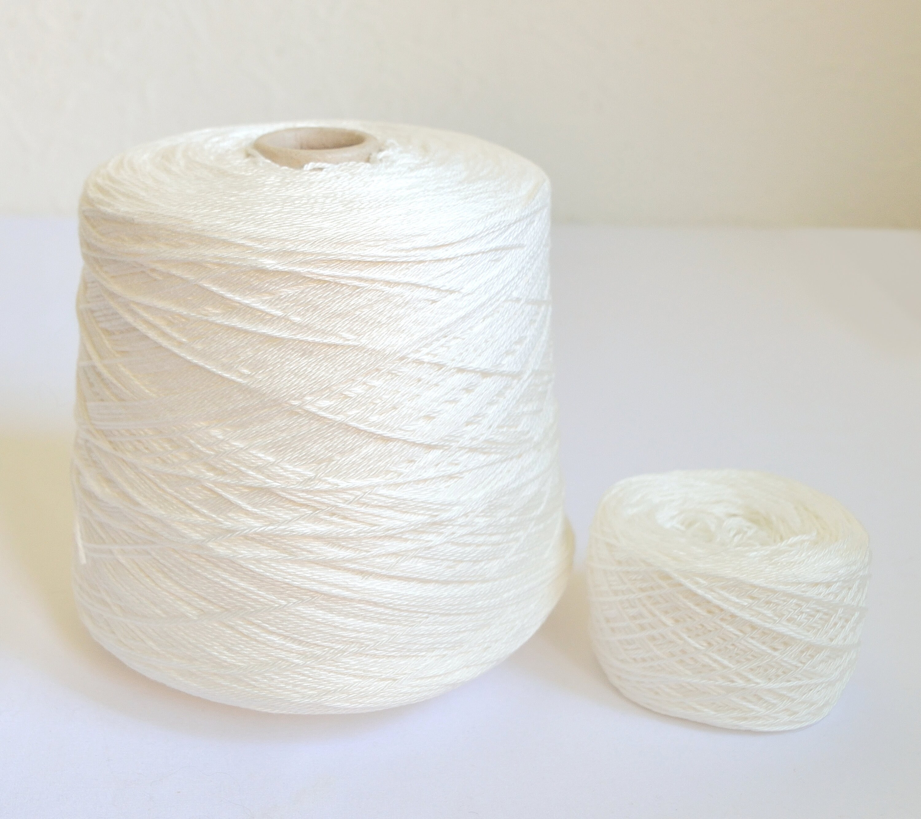 PT12 - Coton multicolore Limol 50 g pour crochet 1.25 - Crochet Blanc