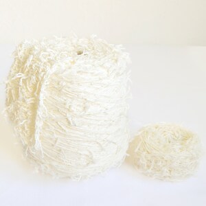 Italian cotton fringe yarns, 50g / 1,76 oz balls