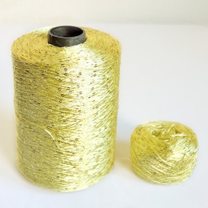 Silky gloss italian sequin yarns, 50g / 1,76 oz balls