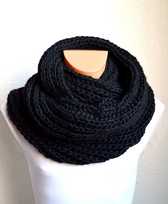 手編みのメンズアルパカウールスヌードマフラー - Etsy 日本