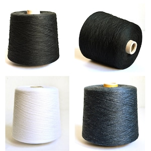 Italian 100% Linen Knitting Weaving Crochet Yarns, 50 grams / 1.76 oz balls
