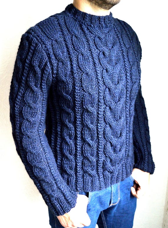 Su ter de hombre tejido a mano Etsy M xico