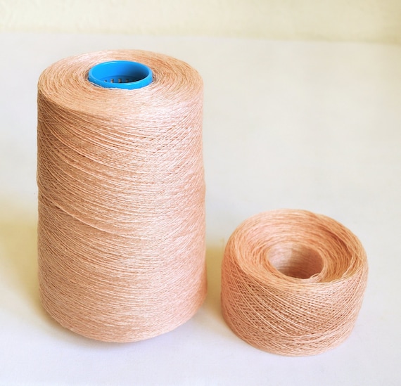 Madeja De Lino 7 Cabos 50gr.125mHilo De Lino 7 Cabos Rojo