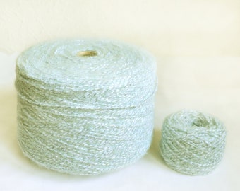 Alpaca italiana esponjosa - Lana - Hilos de punto de algodón, bolas de 50 gramos / 1,76 oz