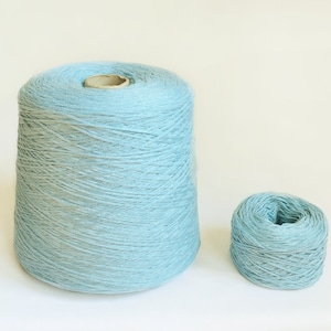 Italian 100% Cotton Ribbon Shape Knitting Yarn, 50 grams / 1.76 oz balls