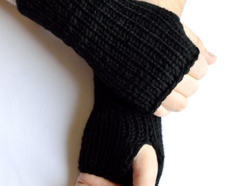 Hand Knitted Men's Wool Arm Warmers - Etsy