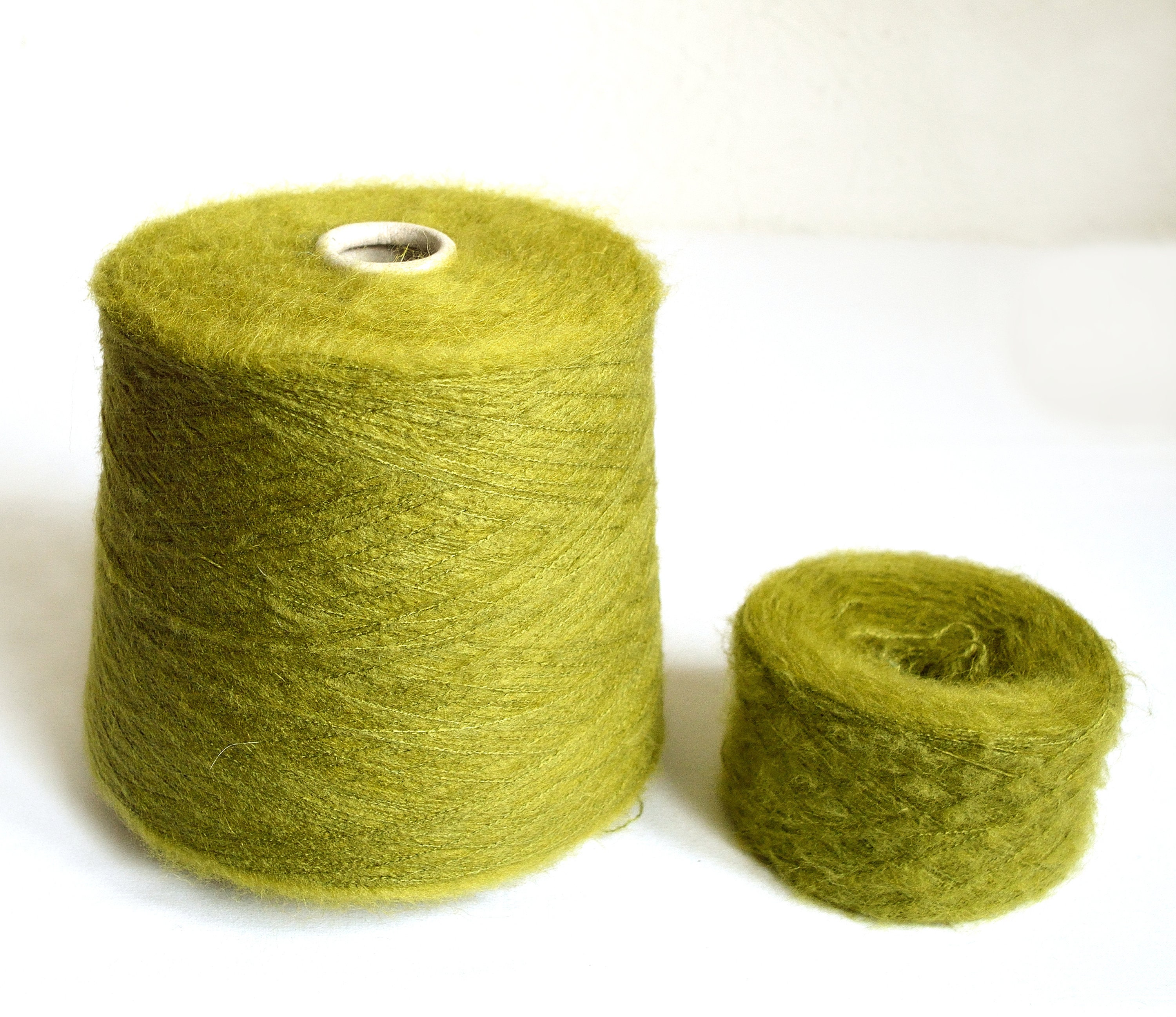 Light Green Yarn Wool Chunky Aran Ply 9 X 50g Balls/skeins Knitting,  Crochet, Weaving, Tufting Panda Airwool Bulk Yarn Bundle Pack 