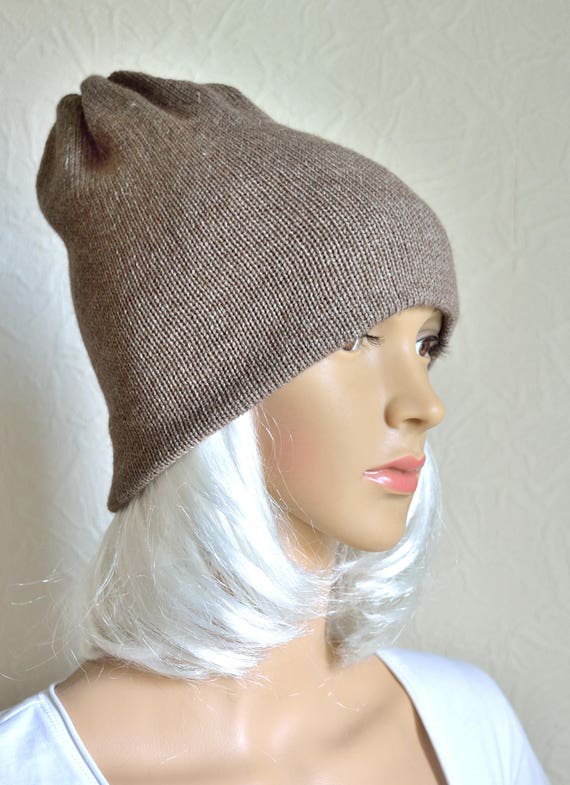 ? Cashmere Hat Never Used Banana Republic 100% Cashmere Hat Beanie Color Oatmeal One  main image 3