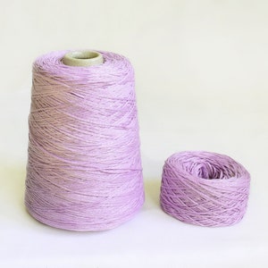 Italian Cotton Knitting Ribbon Yarn, 50 grams / 1.76 oz balls