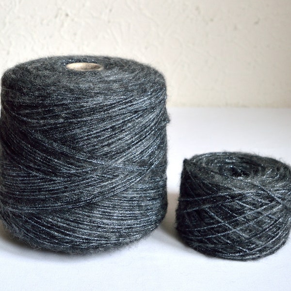 Mohair italien avec fils Silver Lurex, boule de 80 grammes / 2,8 oz