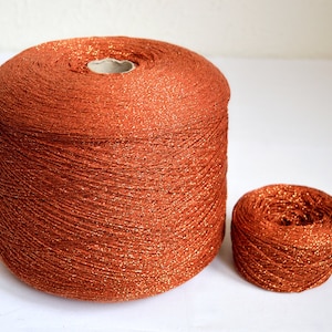 Italian Viscose - Lurex Yarns, 50 grams / 1.76 oz balls