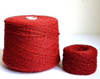 Italian merino wool - cotton yarns, 50g / 1,76 oz balls