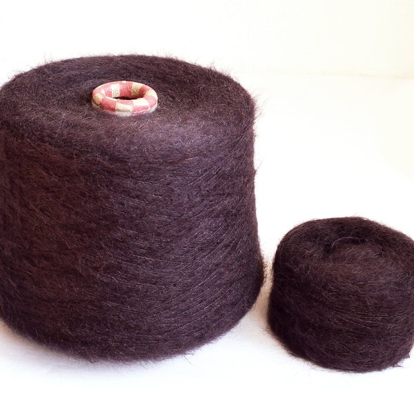 Fils à tricoter moelleux en mohair italien, boules de 50 grammes / 1,76 oz