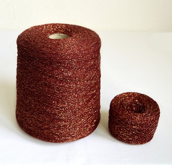 Viscosa italiana Filati per maglieria Lurex, gomitoli da 50