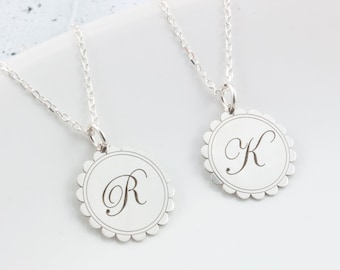 INITIAL LETTER NECKLACE