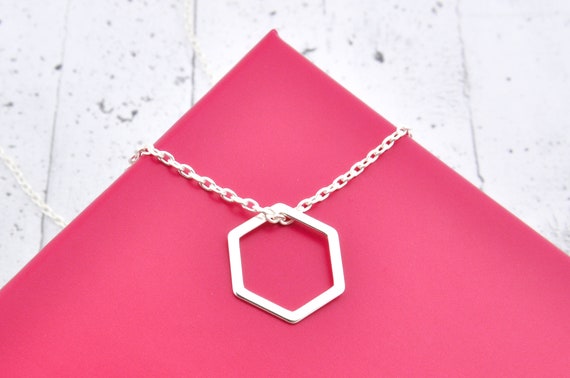Cadena 85cm con colgante de oro plateado Reino Unido-Verde hoja Colgante Collar