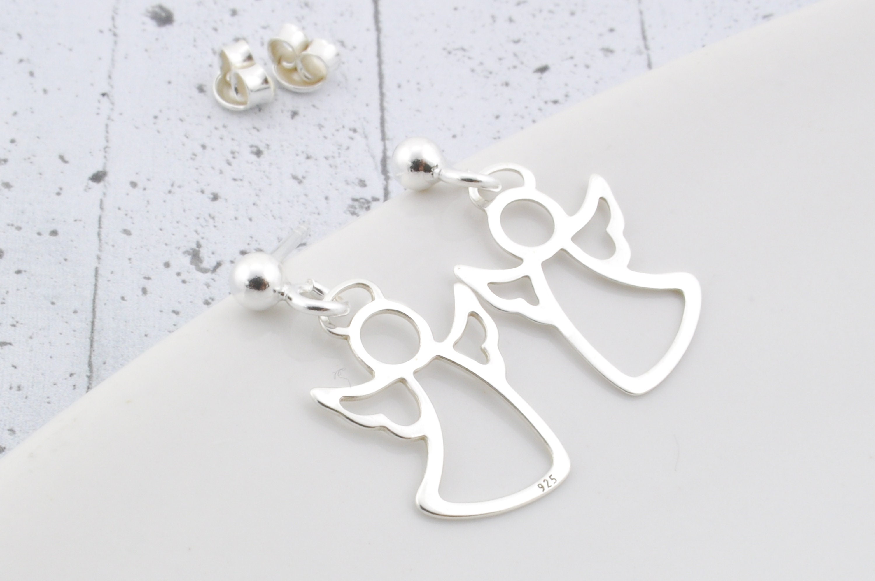 Ali Angelo Religione Simbolo In Argento Sterling 925 - Foto 2