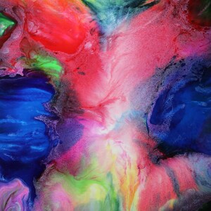 Peinture fluide acrylique, Acrylique Pour, Verser, Résine Art, Photo, Résumé, Art, Résumé, Art, Époxy, Moderne, Photo, Peinture, Original