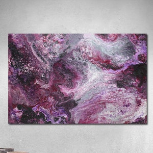 Peinture fluide acrylique, Acrylique Pour, Verser, Résine Art, Photo, Résumé, Art, Résumé, Art, Époxy, Moderne, Photo, Peinture, Original