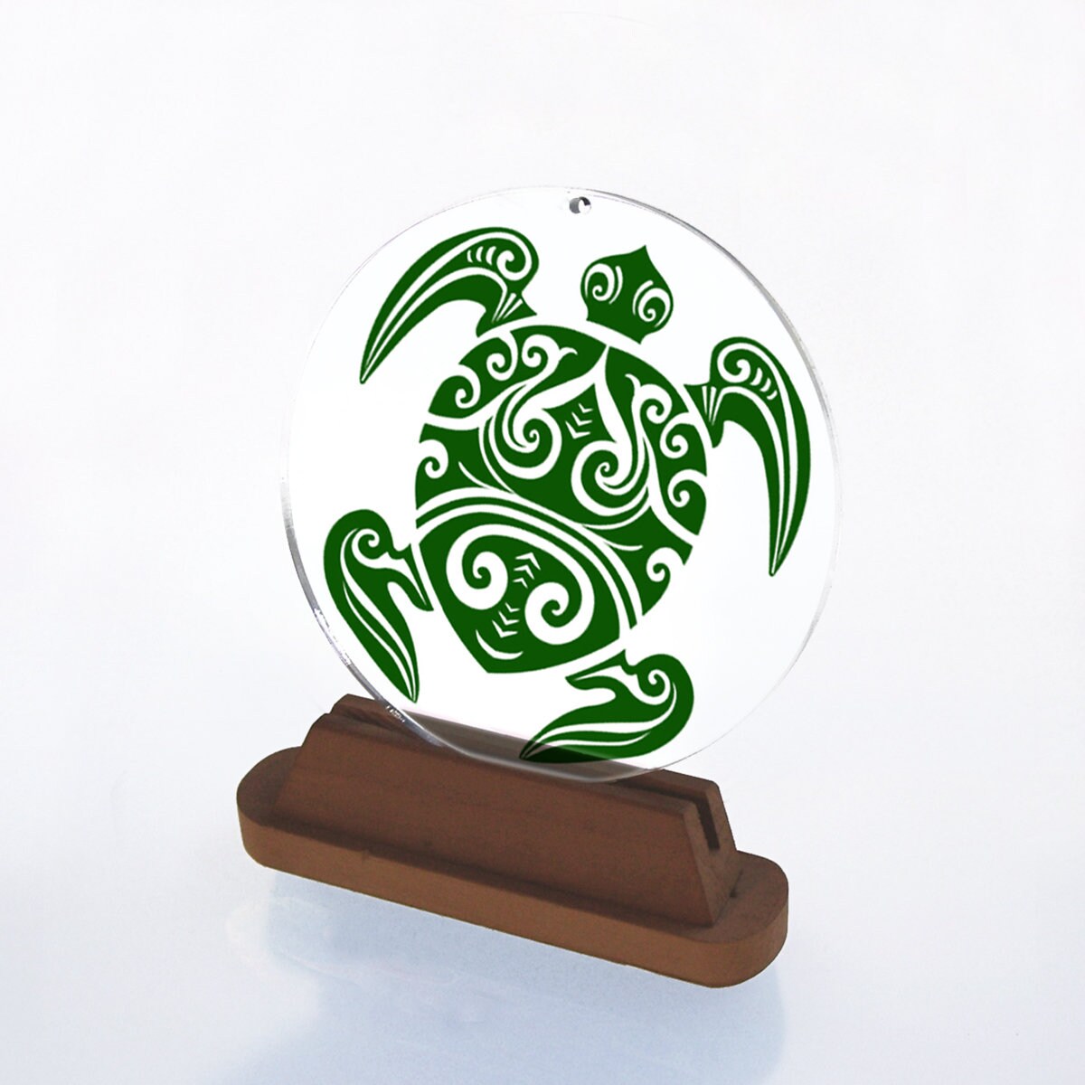 Acchiappasole Tartaruga Maori 15 Cm - Decorazione Da Finestra In Acrilico Infrangibile, Idea Regalo Originale - 4