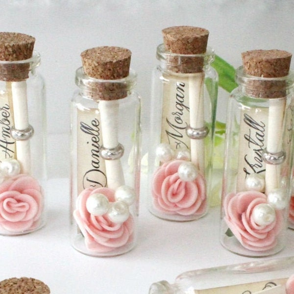 Bridesmaid proposal, Bridesmaid gifts, Maid of honor proposal, Bridesmaid present, Matron of honor, Flower girl gifts. Message in a bottle