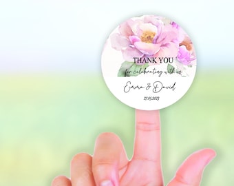 Custom Stickers / Custom Labels / Thank You Stickers / Baby Shower / Wedding / Birthday / Bridal Shower / Bachelorette / Favor/ Business