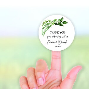 Adesivi personalizzati / Etichette personalizzate / Adesivi di ringraziamento / Baby Shower / Matrimonio / Compleanno / Addio al nubilato / Addio al nubilato / Favore / Affari
