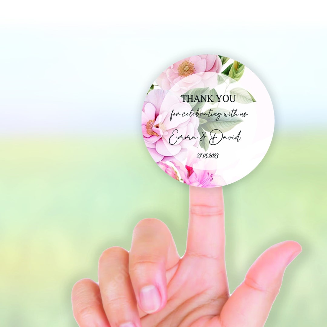 Custom Stickers / Custom Labels / Thank You Stickers / Baby Shower ...