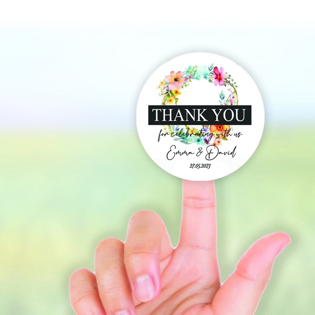 Custom Stickers / Custom Labels / Thank You Stickers / Baby Shower ...