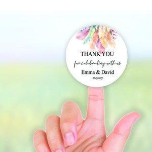 Custom Stickers / Custom Labels / Thank You Stickers / Baby Shower / Wedding / Birthday / Bridal Shower / Bachelorette / Favor/ Business