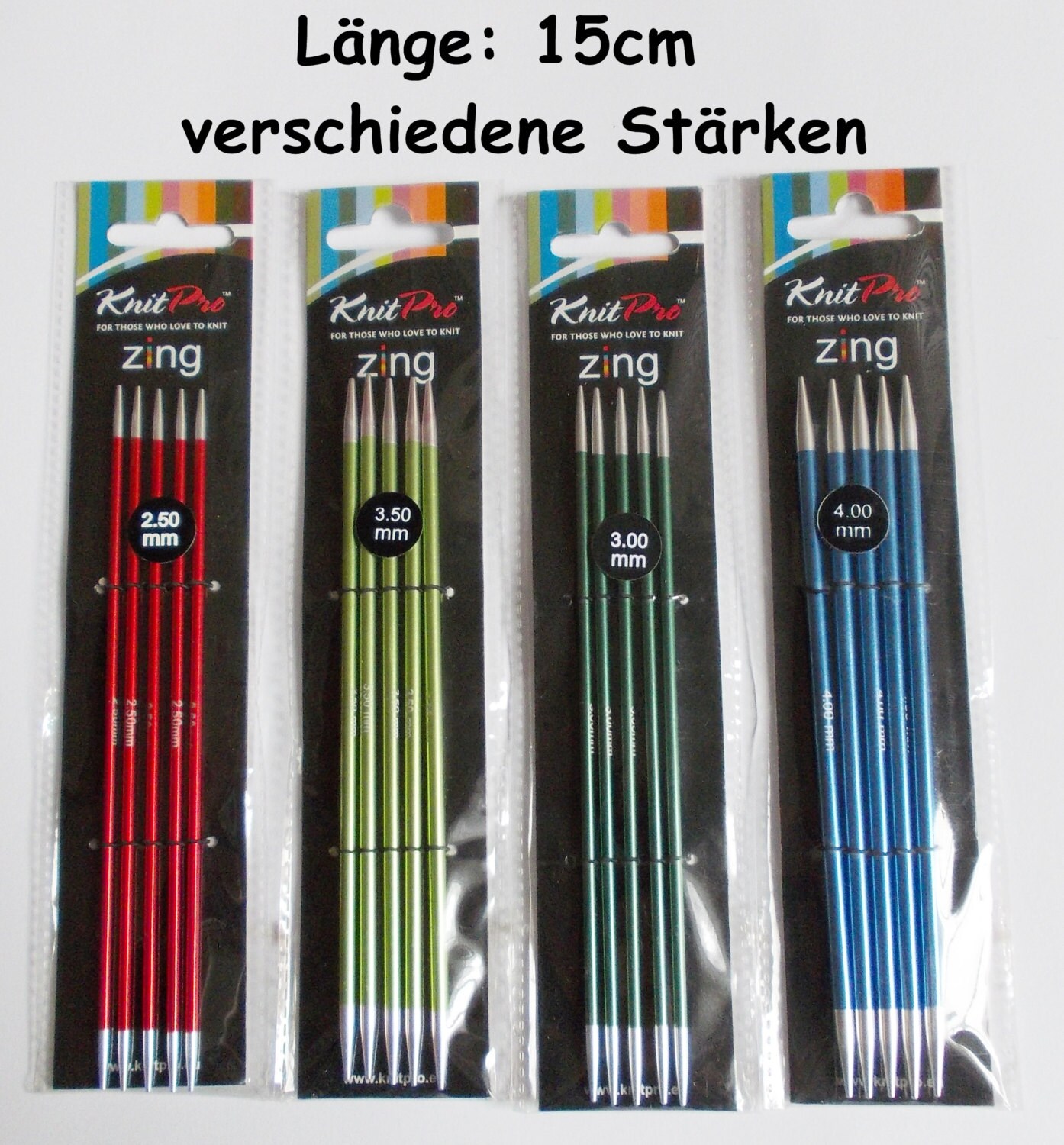 ZING needles for knitting socks, from Knit Pro, length: 15cm, several…