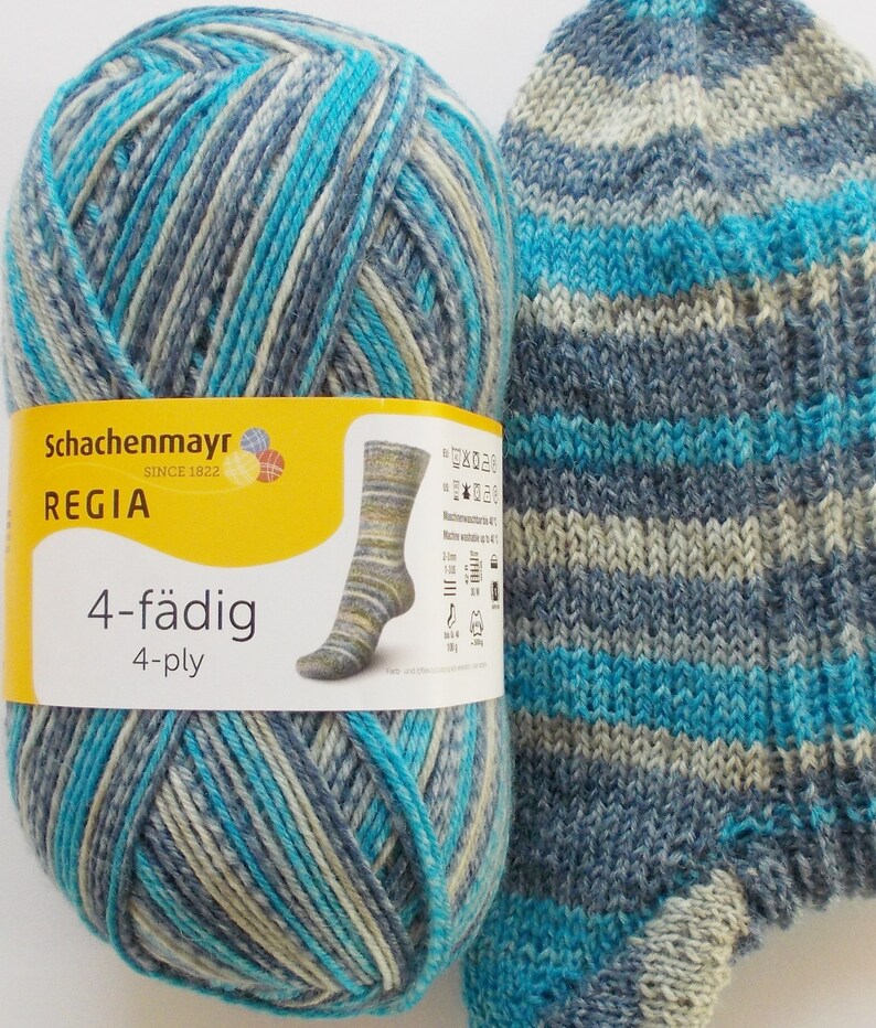 4-fädig Schachenmayr 100g FASHION SHINE REGIA Sockenwolle