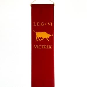 Roman Legion, Legio VI Victrix, Roman Empire, High Quality Banner, Multiple Size Options!
