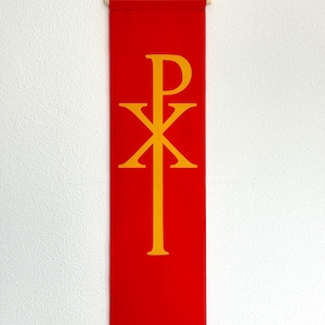 Chi Rho, Labarum, Christ, Constantine the Great, High Quality Banner, Multiple Size Options!