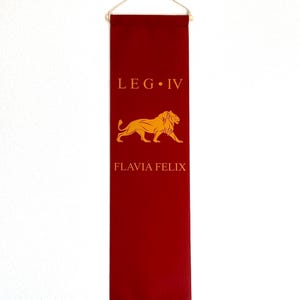 Roman Legion, Legio IV Flavia Felix, Roman Empire, High Quality Banner, Multiple Size Options!