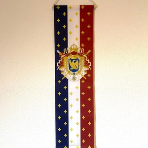 Napoleon Francuski Imperial, Cesarstwo Francuskie, baner wysokiej jakości, dostępne w wielu rozmiarach!