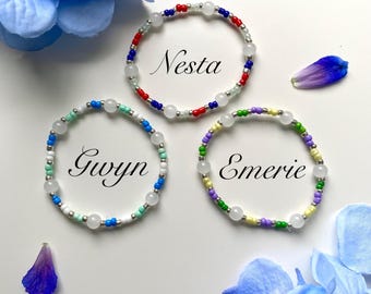 ACOTAR Nesta Inspired Bracelet Set