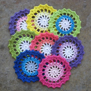 Crochet Pattern - Instant download pdf patterns (US English and Dutch) - coaster