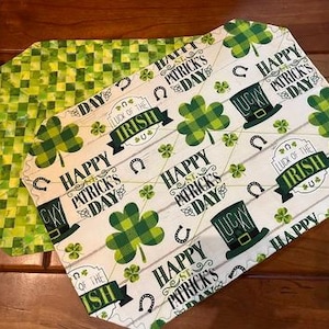 St. Patricks Day Reversible Placemats
